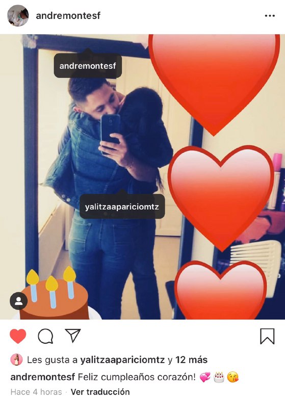 Novio de Yalitza Aparicio la felicita por su cumpleaños
