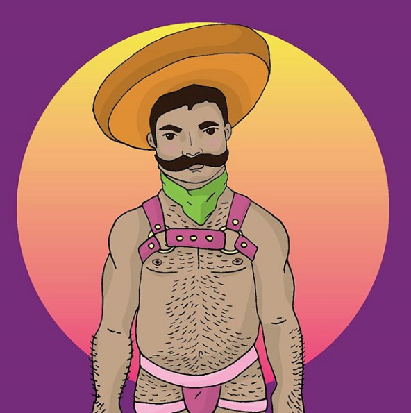 Obras inspiradas en el Zapata Gay de Fabián Cháirez