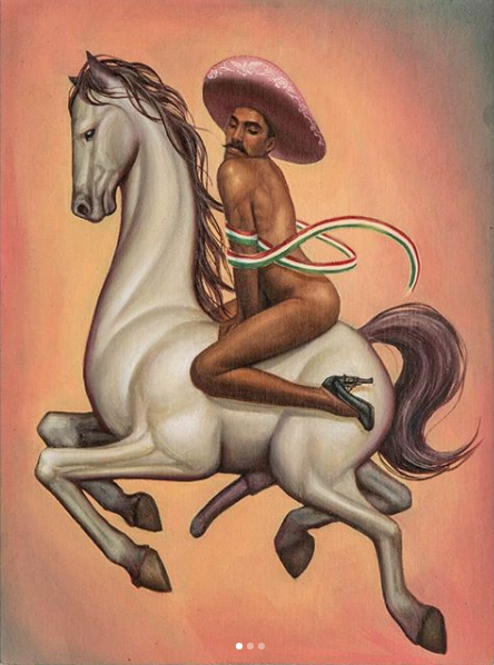 Obras del artista Fabián Chairez