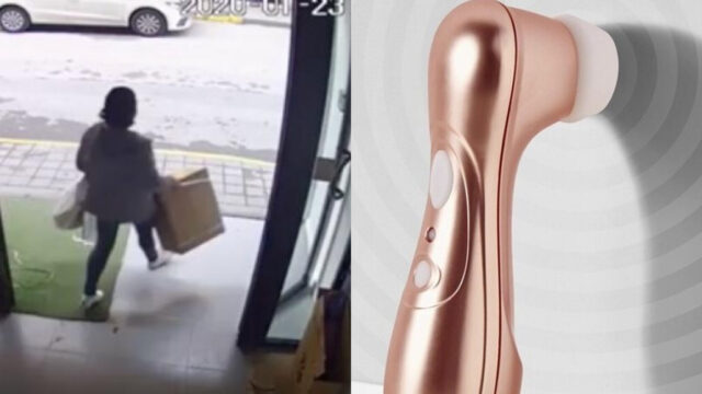 Mujer roba vibrador Satisfyer para regalar a sus vecinas