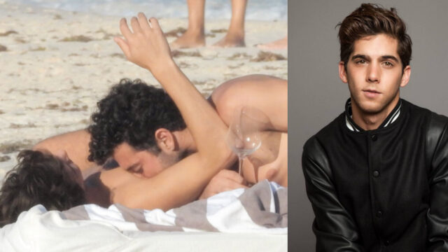 FOTOS: Mauricio Garza se besa con otro hombre en la playa