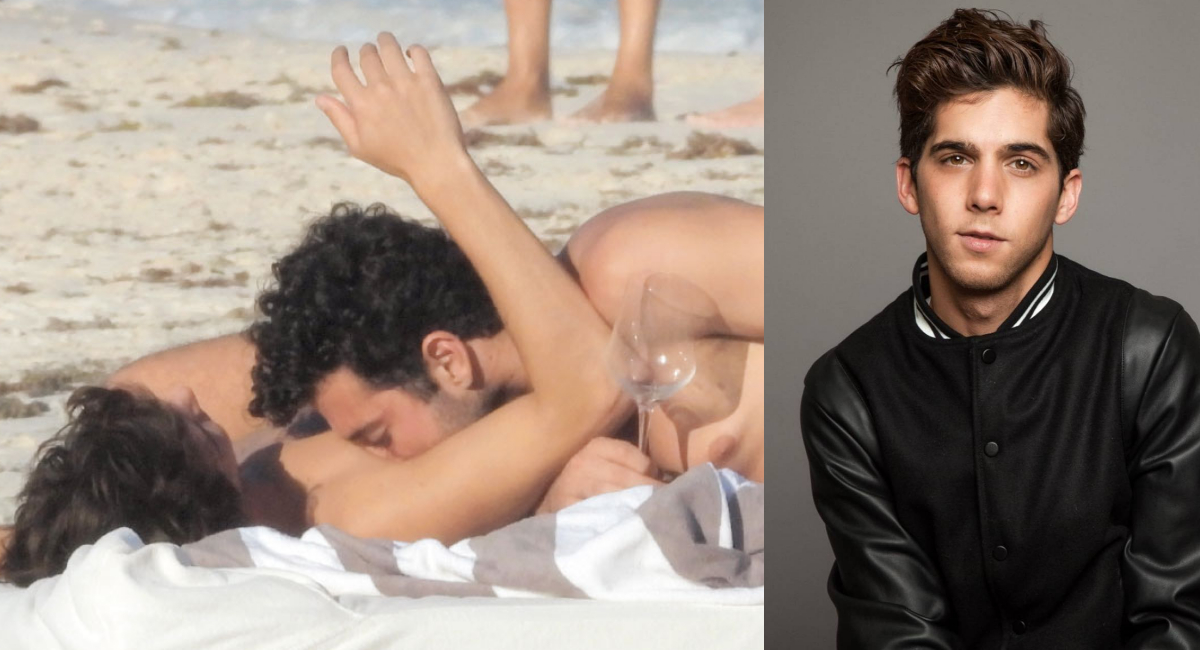 FOTOS: Mauricio Garza se besa con otro hombre en la playa