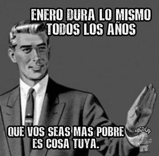 Memes de enero largo 2020