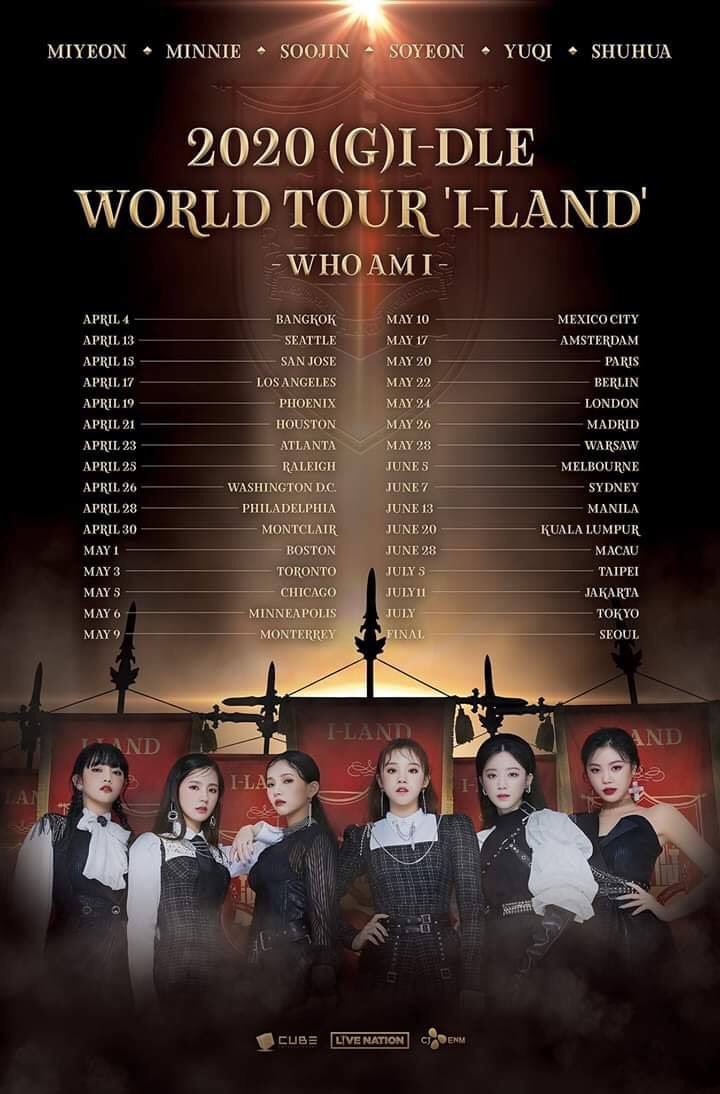 GIDLE dará concierto en México - 2020: precios, fecha, lugar