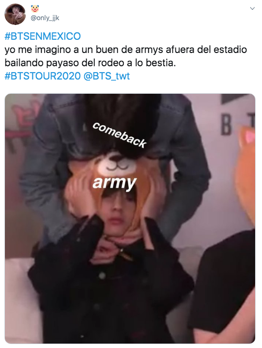 Memes de BTS en México en 2020