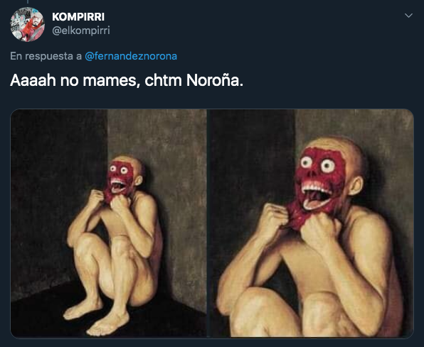 Memes de Gerardo Fernández Noroña saliendo de bañarse