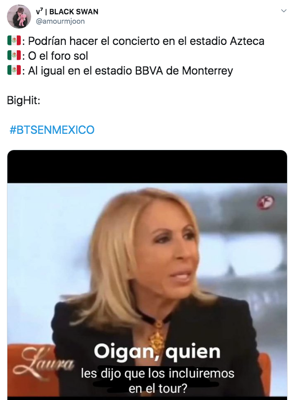 Memes de BTS en México en 2020