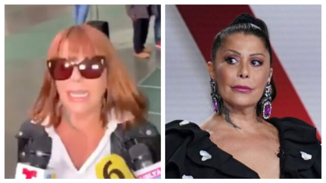 Alejandra Guzmán ataca a reporteros en el aeropuerto