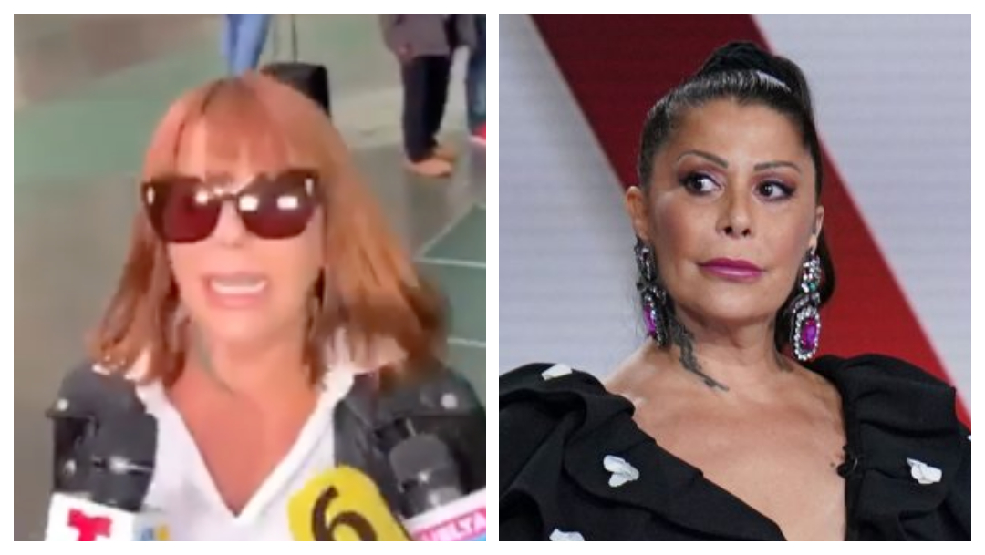 Alejandra Guzmán ataca a reporteros en el aeropuerto