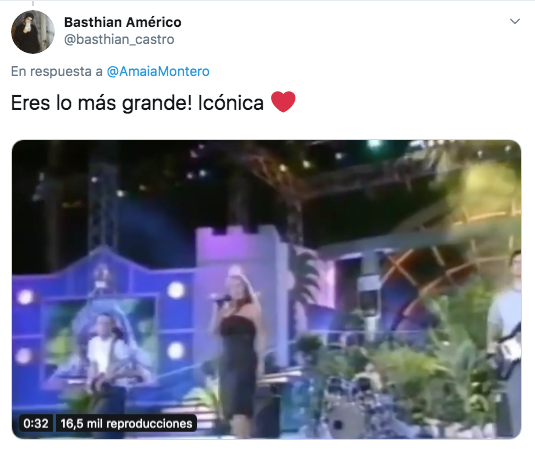 Amaia Montero recuerda el "20 de enero"
