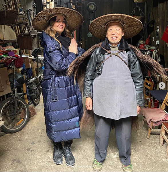 Andrea Legarreta coronavirus en China
