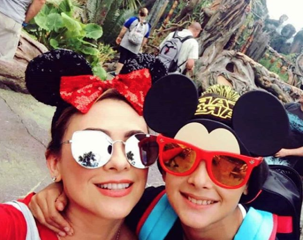 Aracely Arámbula festeja cumpleaños de su hijo Miguel