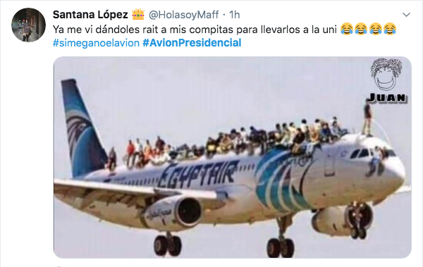 Memes avion presidencial rifa de amlo