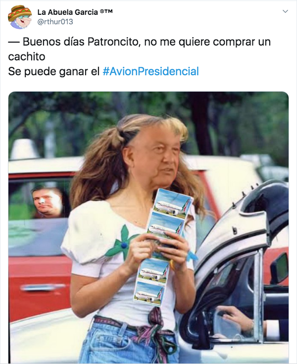 Memes avion presidencial rifa de amlo