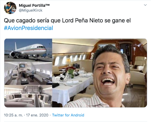 Memes avion presidencial rifa de amlo