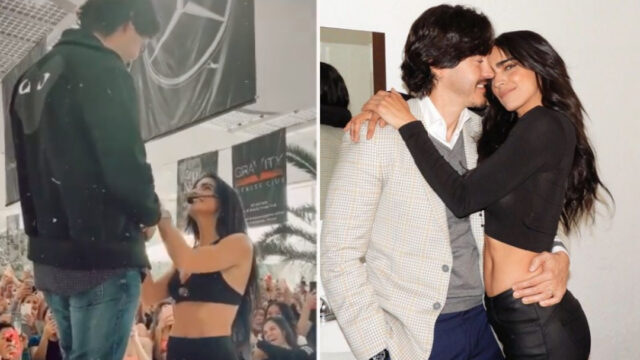 Bárbara de Regil le pide matrimonio a su esposo en cardio