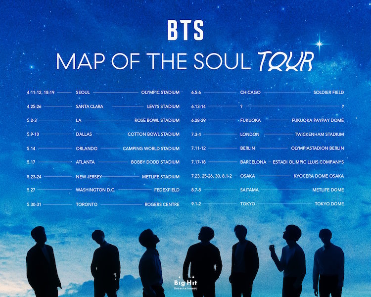 BTS anuncia su gira ¿vendrán a México?