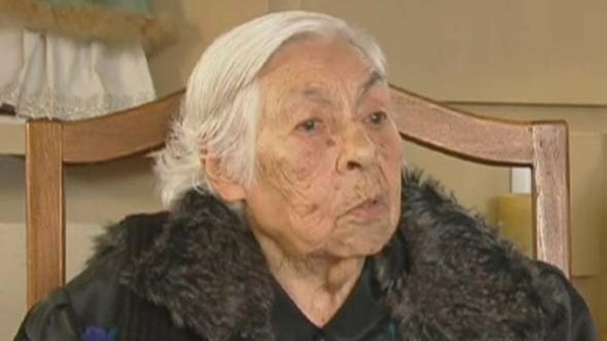 Eva Mange cumple 102 años