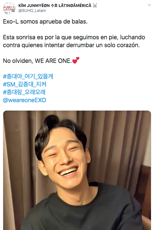 Fans de EXO piden expulsión de Chen tras anunciar su matrimonio