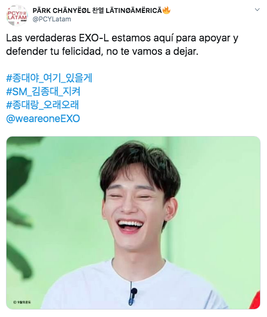 Fans de EXO piden expulsión de Chen tras anunciar su matrimonio