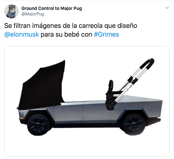 Meme grimes embarazada de elon musk