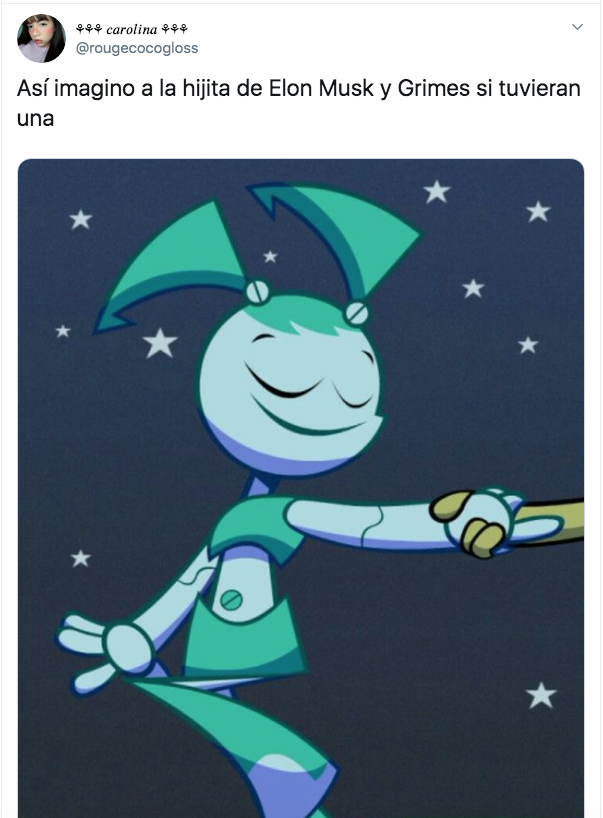 Memes de grimes embarazada de Elon Musk