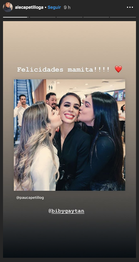 Hijas de Bibi Gaytán la felicitan en su cumpleaños