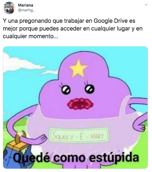 Memes de la caída de Google Drive a nivel global 27 de enero de 2020
