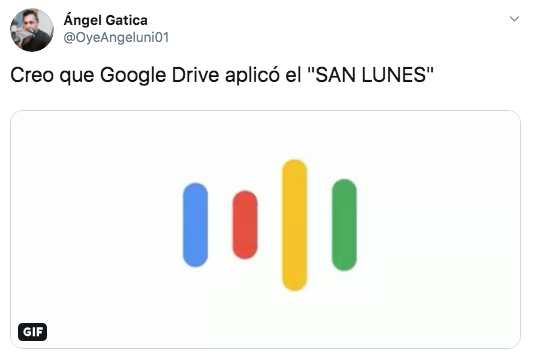 Memes de la caída de Google Drive a nivel global 27 de enero de 2020