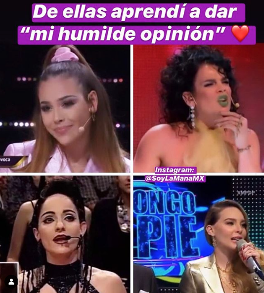 Memes de Danna Paola en La Academia