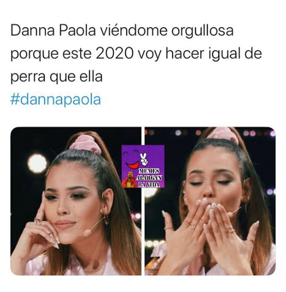 Memes de Danna Paola en La Academia