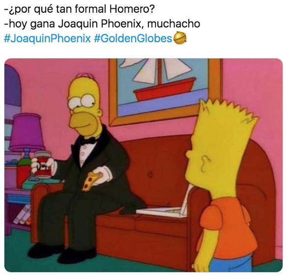Memes globos de oro 2020