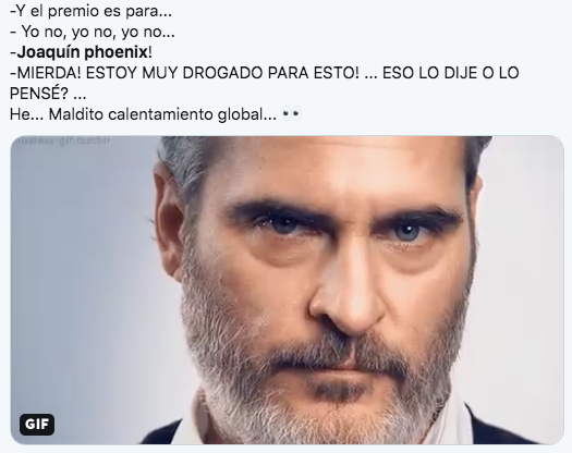 Memes de Joaquin Phoenix 2020
