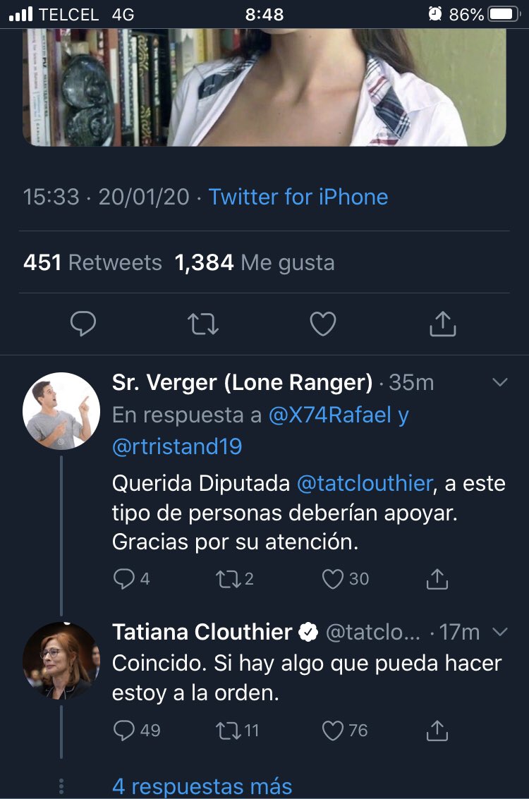 Trollean Tatiana Clouthier con foto de Mia Khalifa