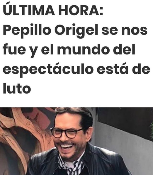 Pepillo Origel se integra a las filas de Hoy