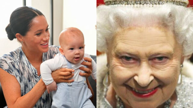 Reina Isabel II tiene custodia del hijo de Harry y Meghan