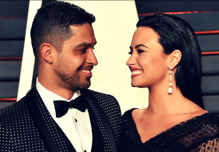 Wilmer Valderrama y Demi Lovato