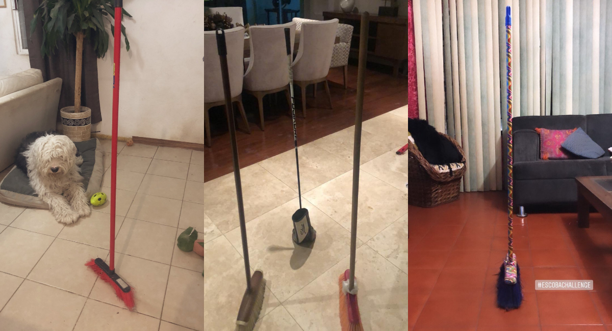 Escoba Challenge: la explicación de por qué queda parada