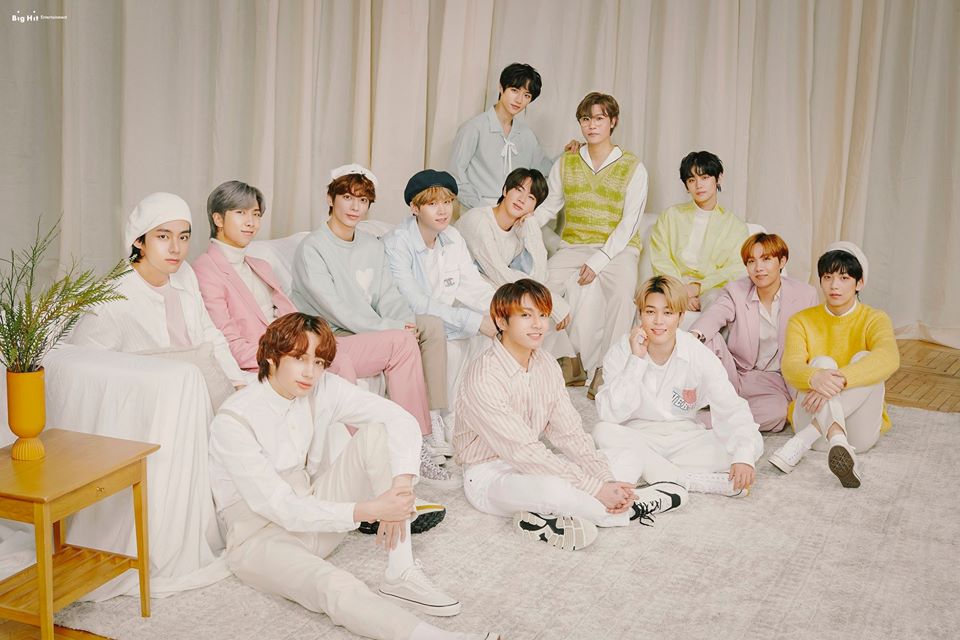 BTS, TXT celebra aniversario de Big Hit con fotos exclusivas