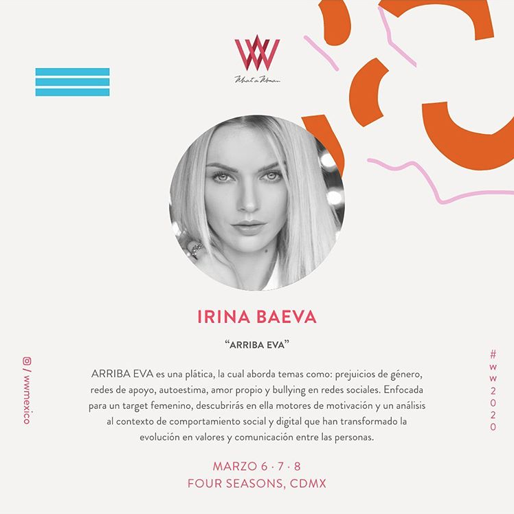 Irina Baeva vuelve a ser víctima de ataques tras anunciar nueva conferencia para mujeres