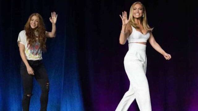 Foto Shakira JLo Super Bowl Febrero 2020