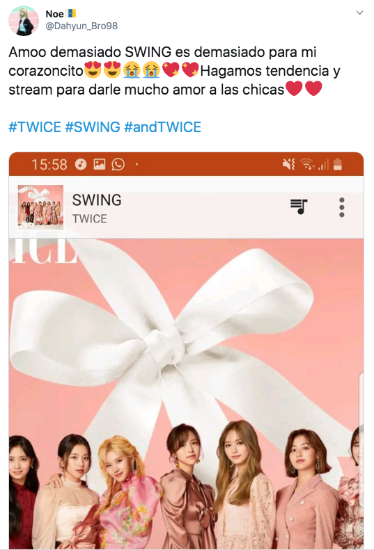TWICE lanza SWING
