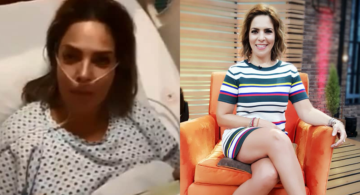 Ana María Alvarado internada por accidente cerebrovascular