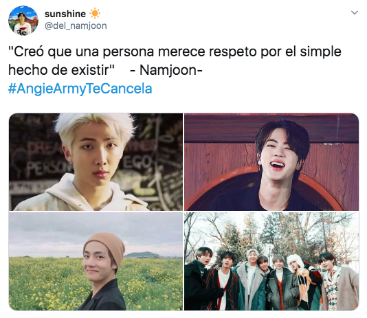 Angie de La Academia se burla de BTS y ARMY la cancela