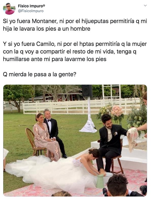 Boda de Evaluna Montaner y Camilo 