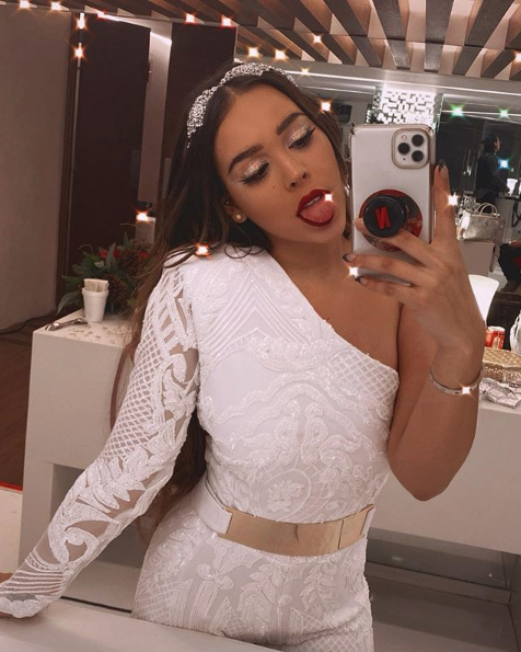 Danna Paola reacciona a la nueva canción de Eleazar Gómez