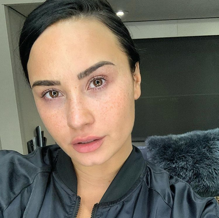 Demi Lovato sorprende con foto sin maquillaje
