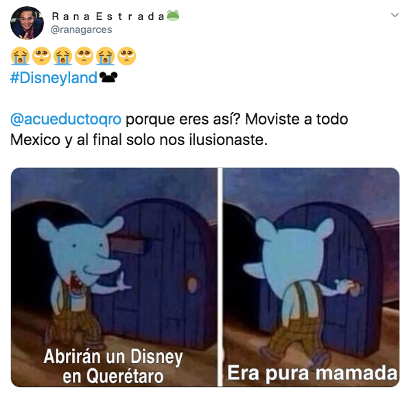 Memes de Disneylandia en Querétaro