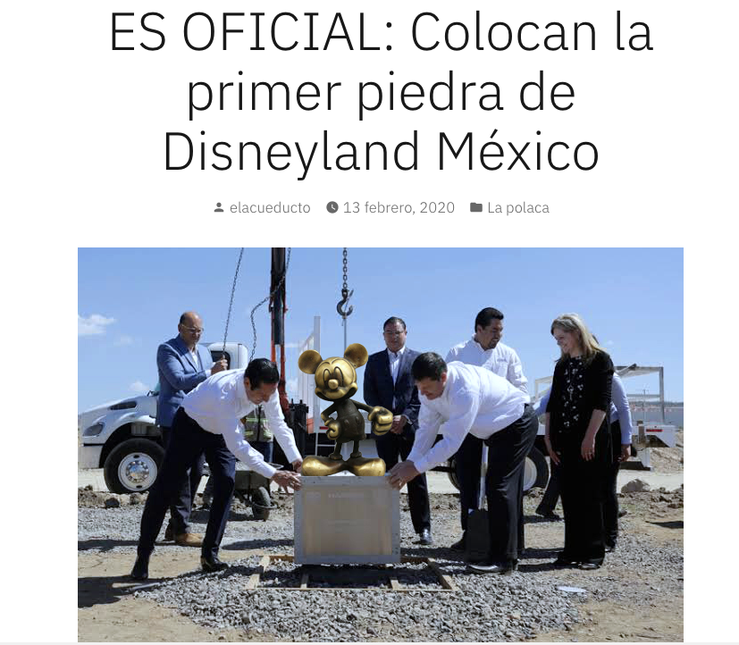 Memes de Disneylandia en Querétaro