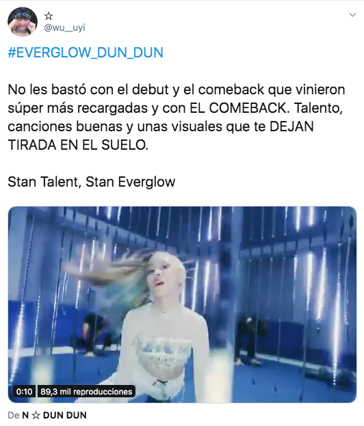 EVERGLOW Comeback dun dun